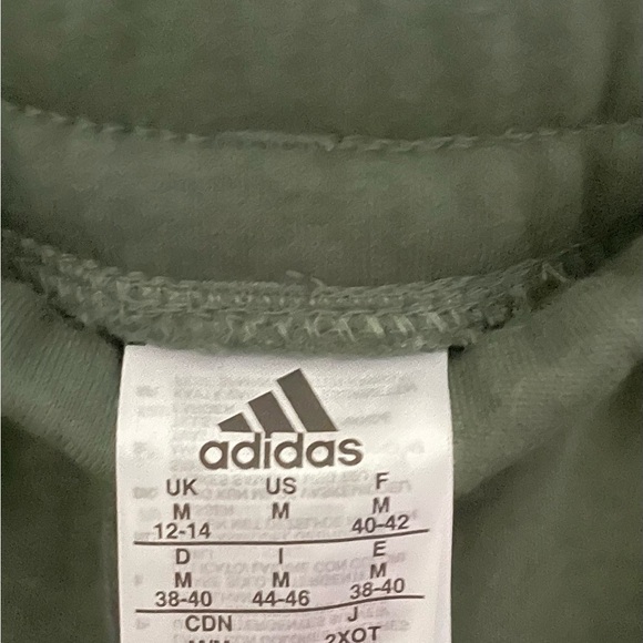 Green Adidas sweatpants - Picture 2 of 3